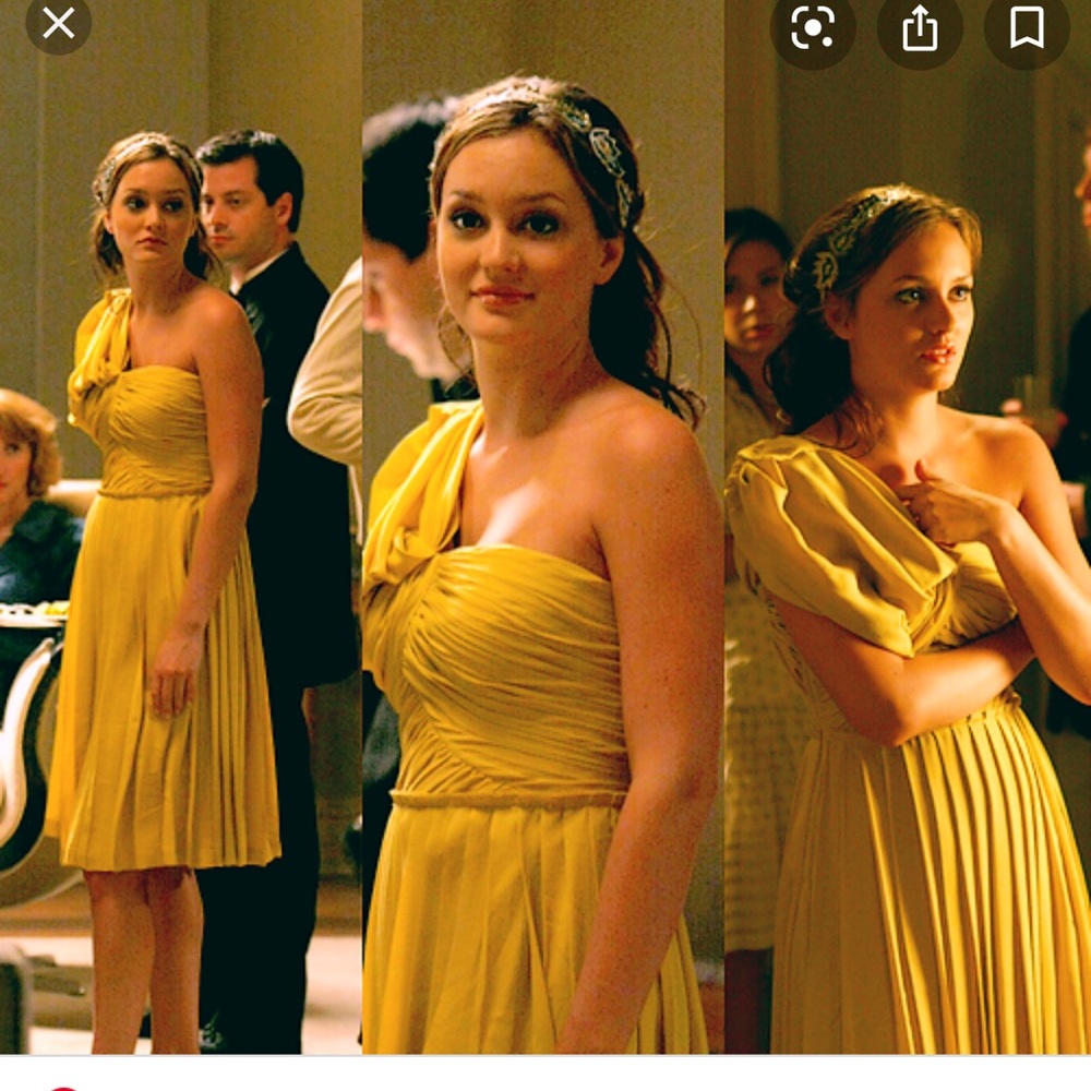 3.1 Phillip Lim yellow  dress aso Gossip Girl